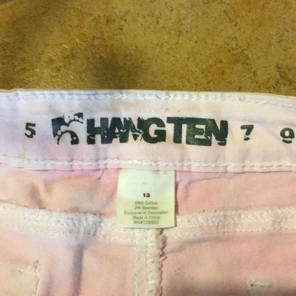 Hang Ten Stretch Denim Jean Shorts - Picture 3 of 3